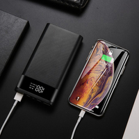 Kebidumei podwójny USB Micro rodzaj USB C obudowa Power banku 5V DIY 4/6*18650 przypadku ładowania baterii schowek bez baterii 6